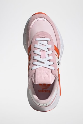 Baskets en nubuck Retropy F2 - Rose poudré