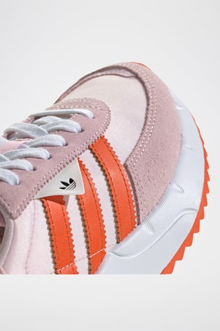 Baskets en nubuck Retropy F2 - Rose poudré