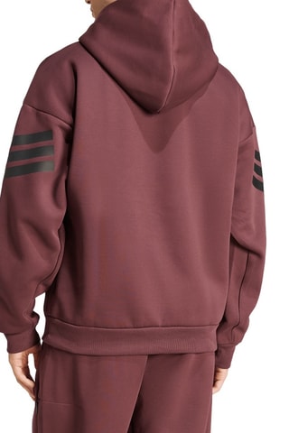 Sweat à capuche Future Icons - Bordeaux