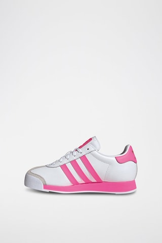 Chaussures de football en cuir Samoa - Blanc