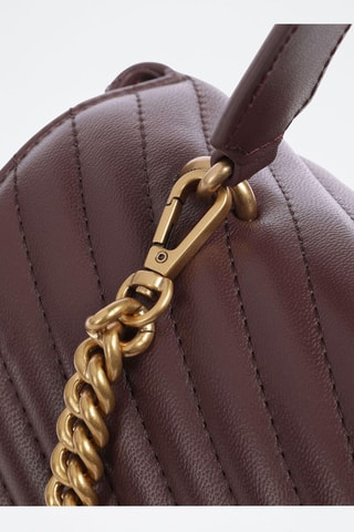 Schapenleren Handtas Love Lady - Bruin