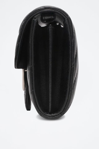 Schapenleren Clutch Zwart