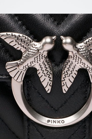 Schapenleren Clutch Zwart