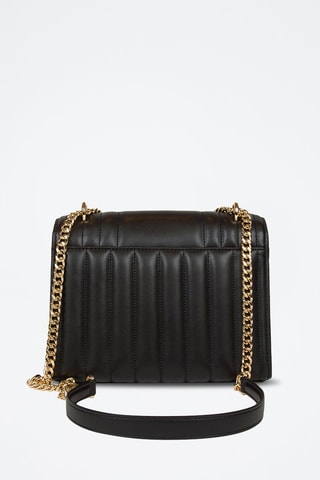 Leren Schoudertas - 
Zwart