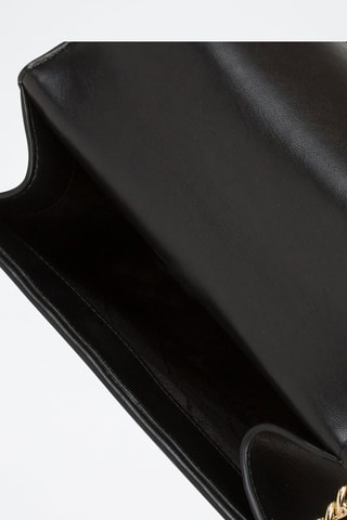 Leren Schoudertas - 
Zwart