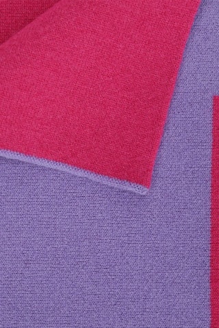 Wollen en Kasjmier Sjaal Love Bon Bon - Lichtpaars