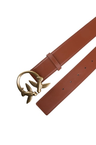 Cinto de couro - Camel