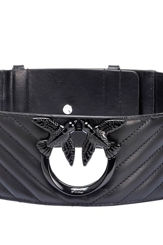 Cinto de couro Aquiraz - Preto