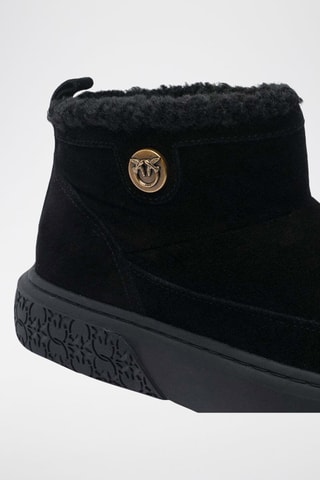 Nubuck Enkellaarzen Yoko 22 - Zwart