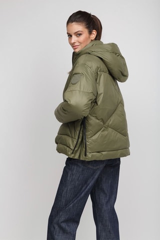 Gewatteerde Jas met Capuchon Igloo - Kaki