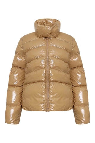 Gewatteerde Jas - Camel