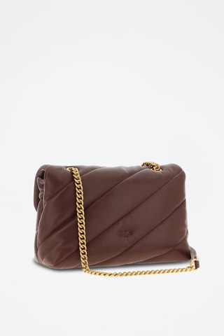 Kalfsleren Schoudertas - Bruin 