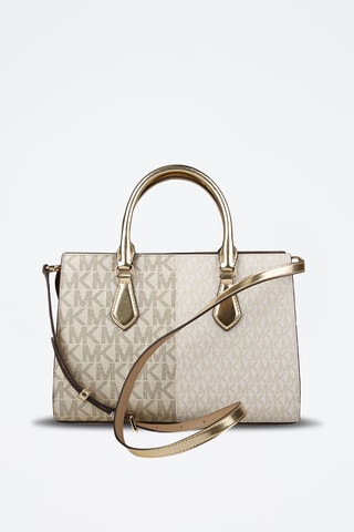 Handtas Goudkleurig en Ecru