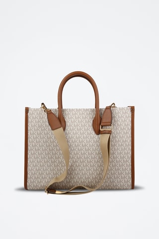 Handtas Ecru en Taupe