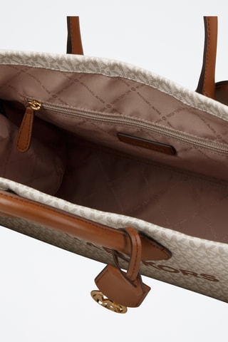 Handtas Ecru en Taupe