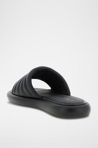 Nappa Schapenleren Muiltjes - Zwart