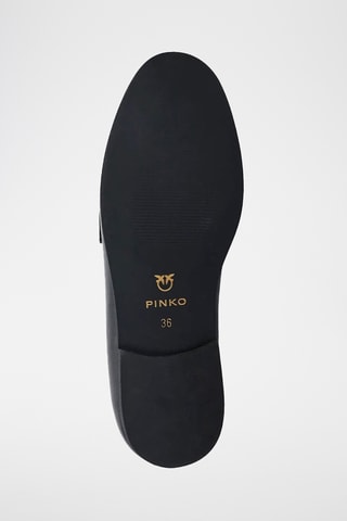 Kalfsleren Mocassins - Zwart