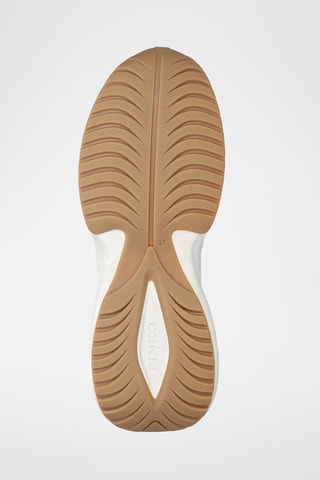 Leren Platform Sneakers - Roze