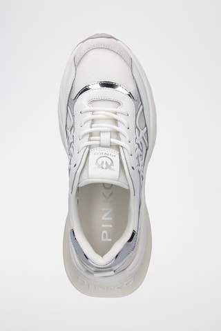 Leren Platform Sneakers - Wit