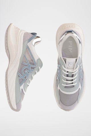 Leren Platform Sneakers - Wit