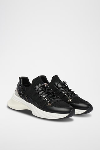 Platform Sneakers - Zwart