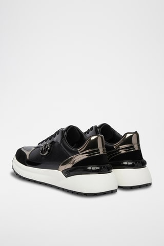 Leren Sneakers - Zwart