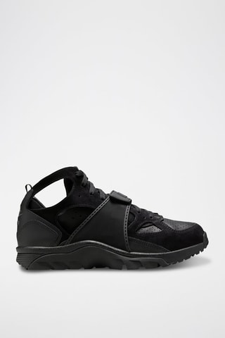 Nike Air Trainer Huarache en cuir - Noir