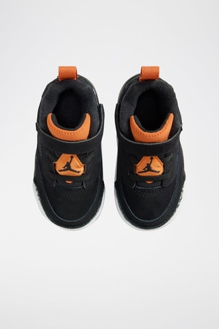 Jordan Spizike en cuir - Noir et orange