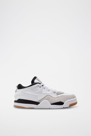 Jordan 4RM en cuir - Noir et blanc