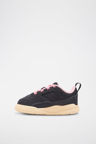 Jordan Flight Court en cuir - Noir