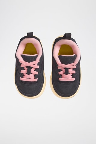 Jordan Flight Court en cuir - Noir