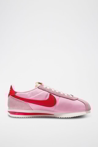 Nike Cortez Textile - Rose poudré et rouge