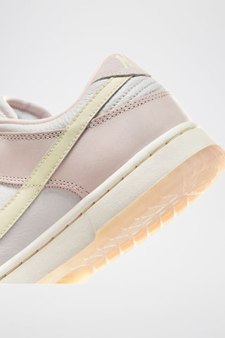 Nike Dunk Low en cuir - Rouge