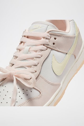 Nike Dunk Low en cuir - Rouge