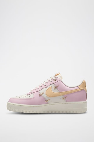 Nike Air Force 1 ’07 LX en cuir - Rose et blanc