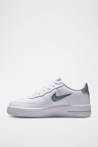 Nike Air Force 1 en cuir - Blanc