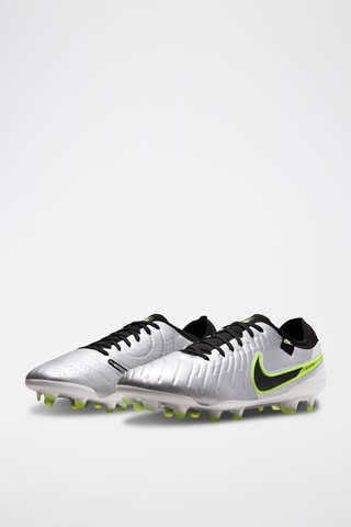 Nike Tiempo Legend 10 Pro en cuir - Argenté