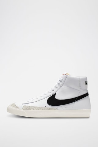 Nike Blazer Mid '77 Vintage en cuir - Blanc