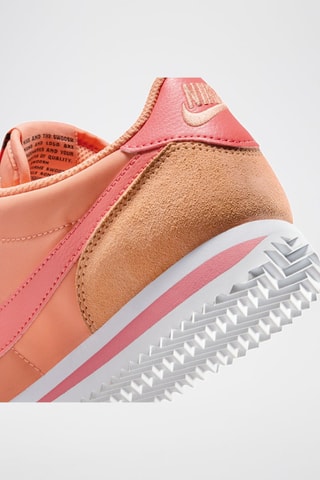Nike Cortez en cuir - Orange