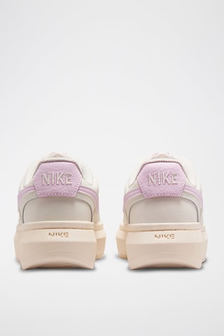 Nike Court Vision Altaen cuir - Ivoire et rose