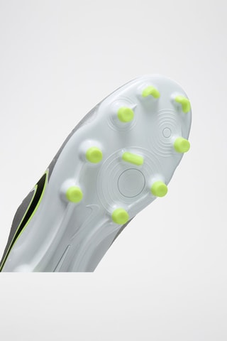 Nike Jr. Tiempo Legend 10 Academy MG en cuir - Gris