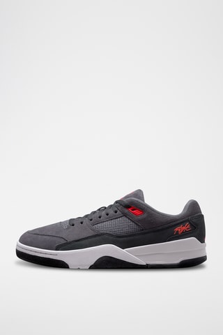 Jordan Flight Court en cuir - Gris foncé