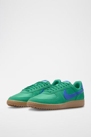 Nike Field General en cuir - Vert foncé