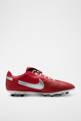 Nike Premier 3 en cuir - Rouge