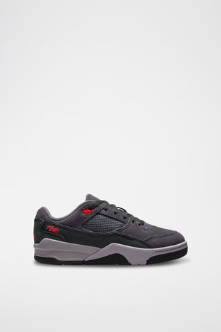 Jordan Flight Court en cuir - Gris foncé