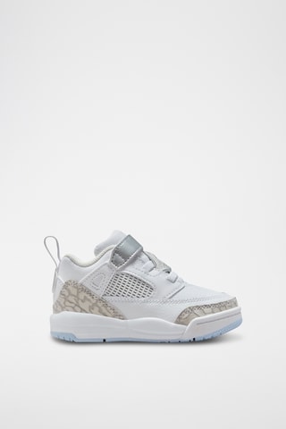 Jordan Spizike en cuir - Blanc et gris clair