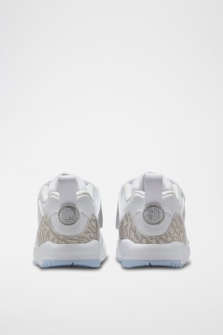 Jordan Spizike en cuir - Blanc et gris clair