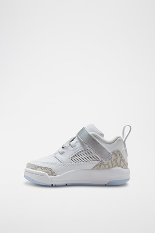 Jordan Spizike en cuir - Blanc et gris clair
