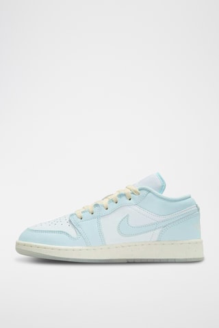 Air Jordan 1 en cuir - Blanc et ciel