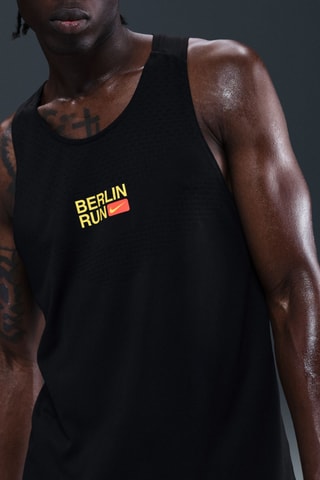 Débardeur de running Stride - Noir